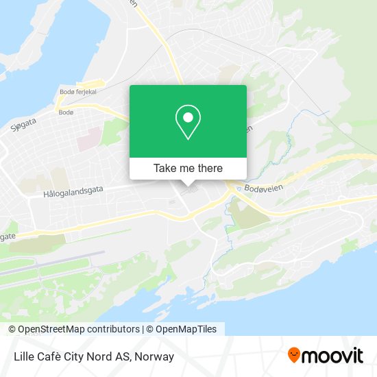 Lille Cafè City Nord AS map