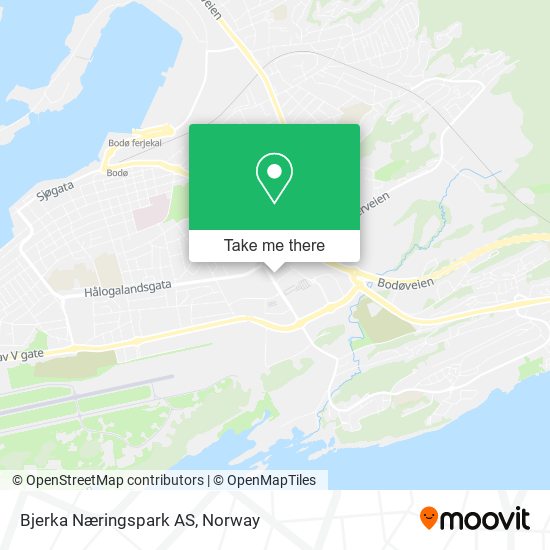 Bjerka Næringspark AS map