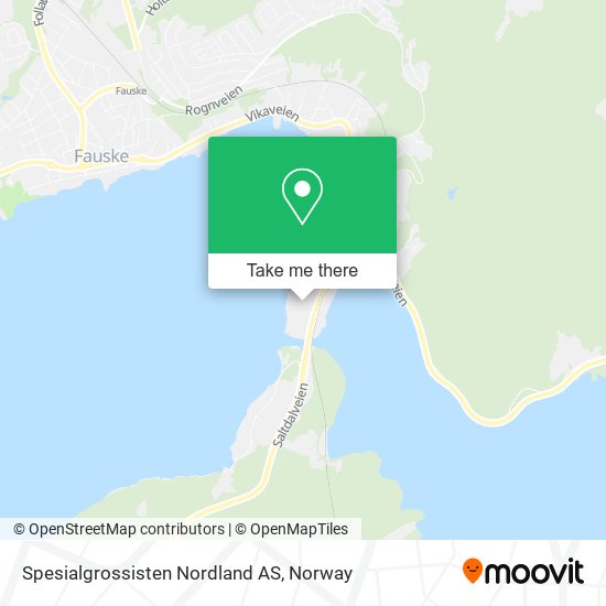 Spesialgrossisten Nordland AS map
