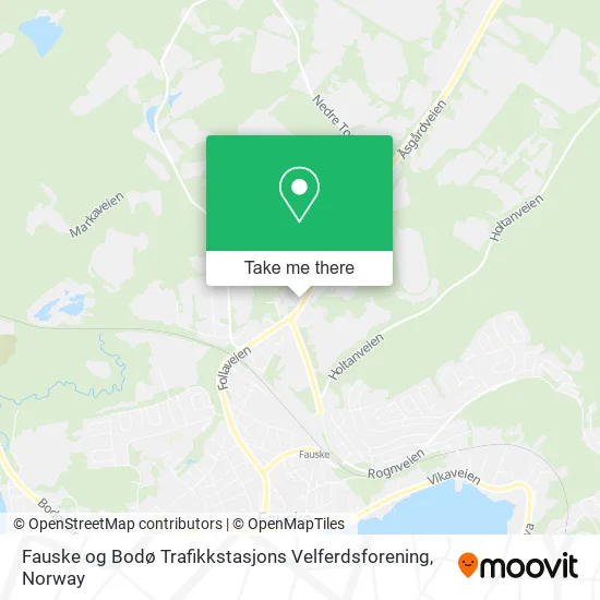 Fauske og Bodø Trafikkstasjons Velferdsforening map