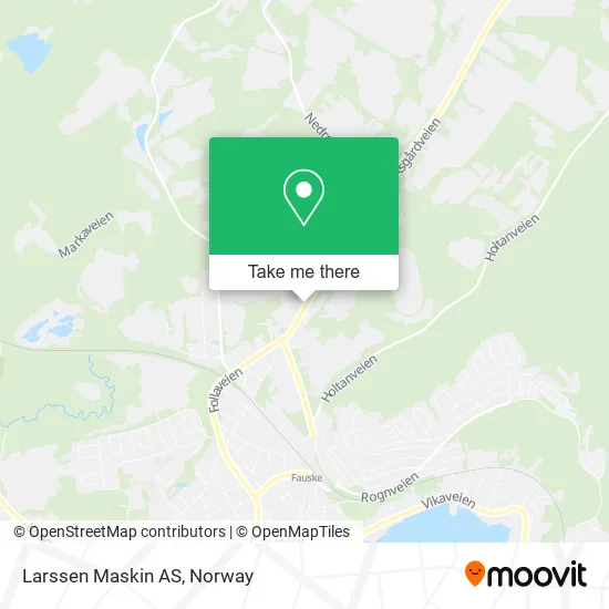Larssen Maskin AS map