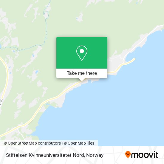 Stiftelsen Kvinneuniversitetet Nord map