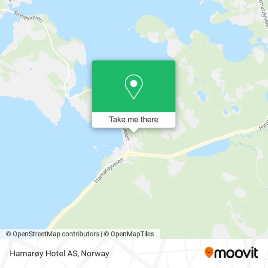 Hamarøy Hotel AS map