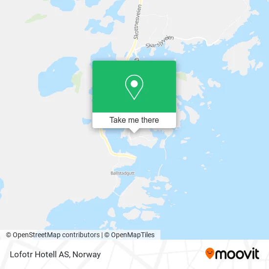 Lofotr Hotell AS map