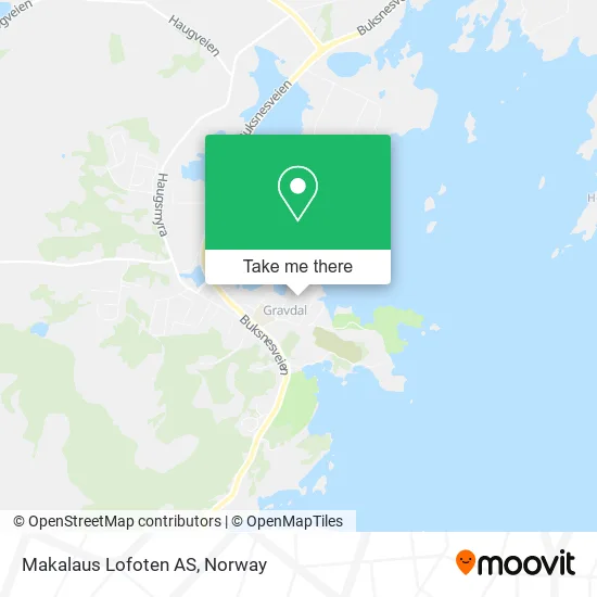 Makalaus Lofoten AS map