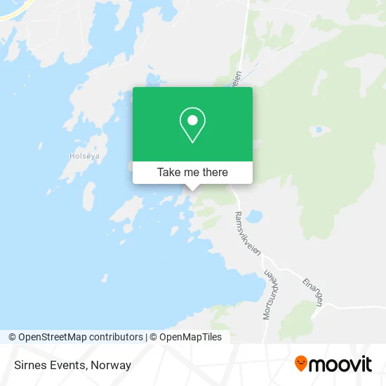 Sirnes Events map