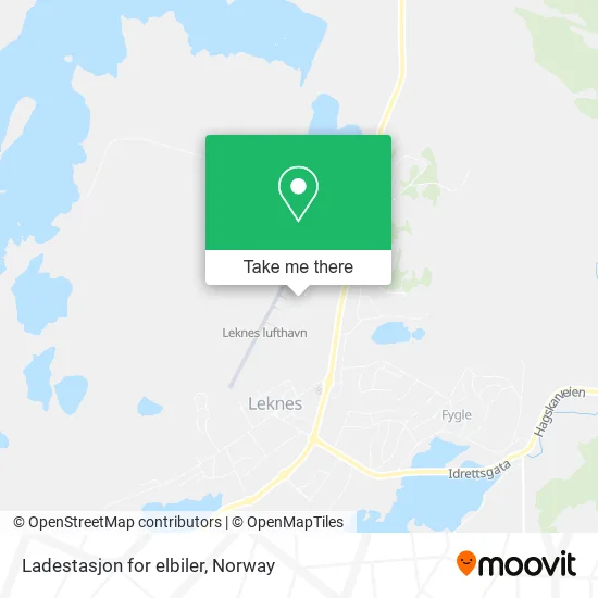 Ladestasjon for elbiler map