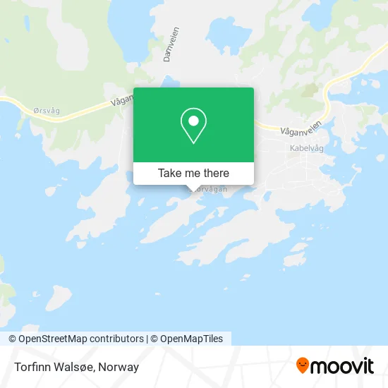 Torfinn Walsøe map