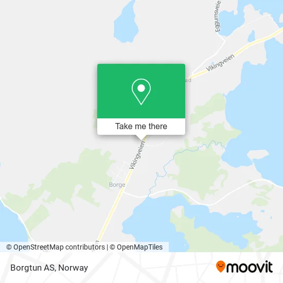 Borgtun AS map