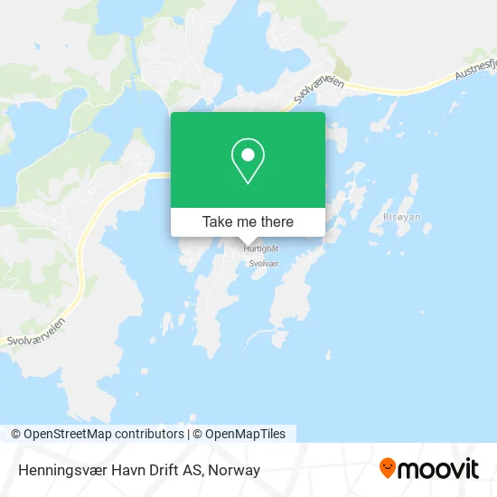 Henningsvær Havn Drift AS map