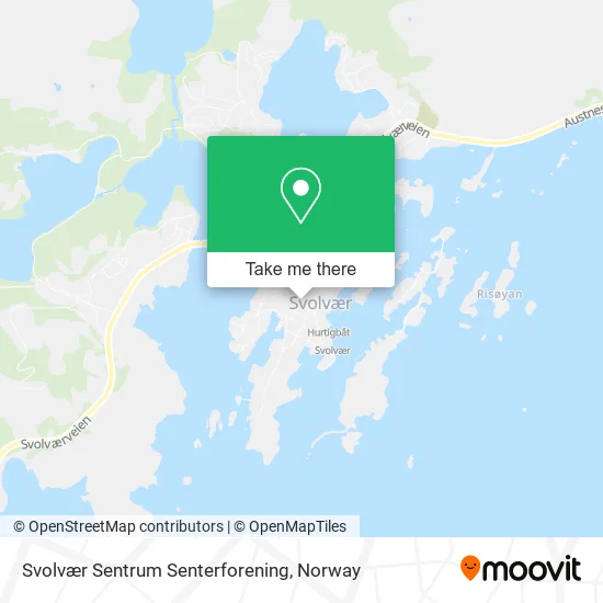Svolvær Sentrum Senterforening map