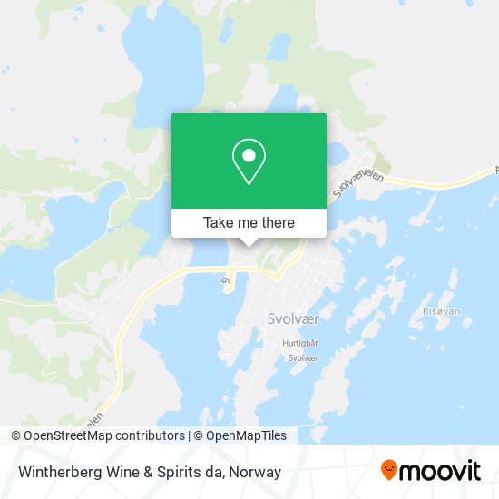 Wintherberg Wine & Spirits da map