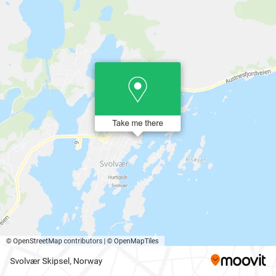 Svolvær Skipsel map
