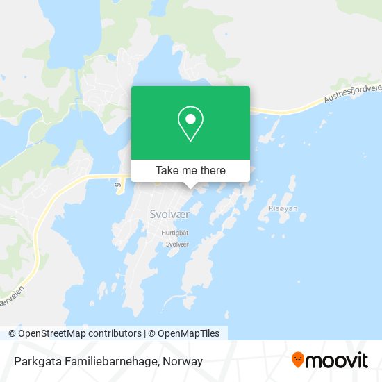 Parkgata Familiebarnehage map