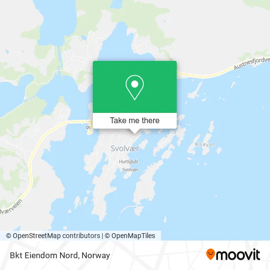 Bkt Eiendom Nord map