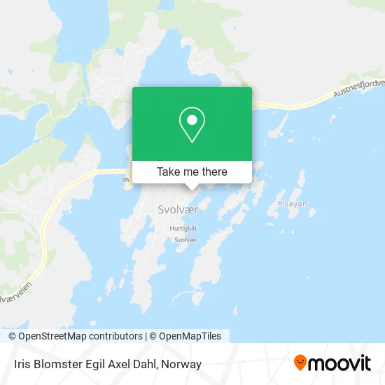 Iris Blomster Egil Axel Dahl map