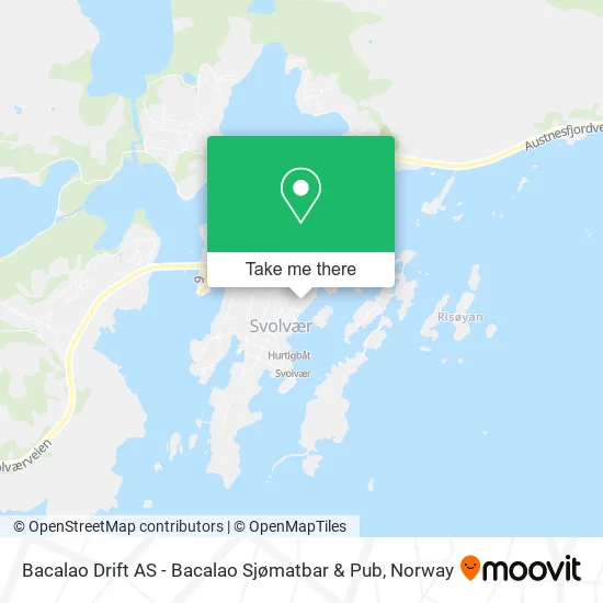 Bacalao Drift AS - Bacalao Sjømatbar & Pub map