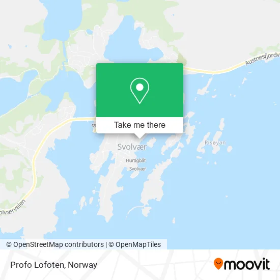 Profo Lofoten map