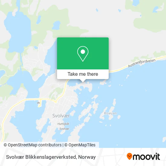 Svolvær Blikkenslagerverksted map