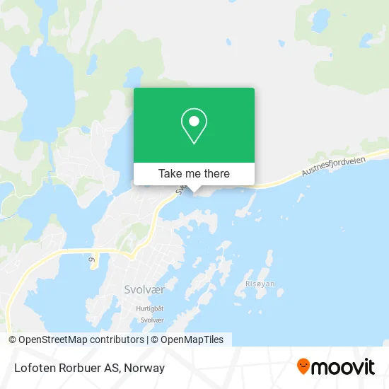 Lofoten Rorbuer AS map