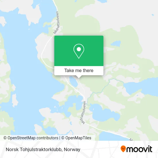 Norsk Tohjulstraktorklubb map