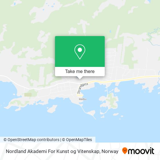 Nordland Akademi For Kunst og Vitenskap map