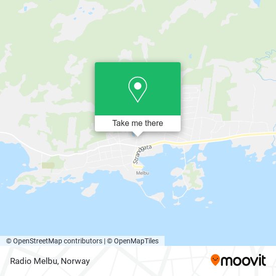 Radio Melbu map