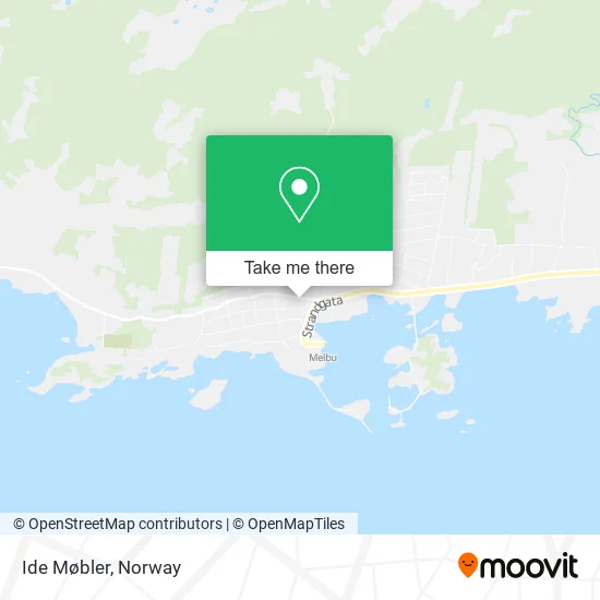 Ide Møbler map