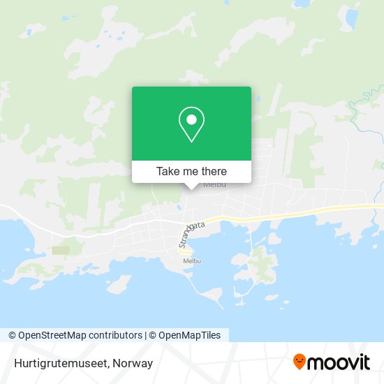 Hurtigrutemuseet map