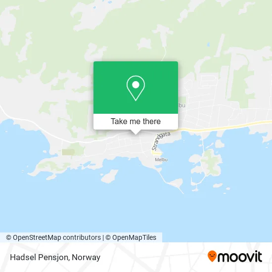 Hadsel Pensjon map