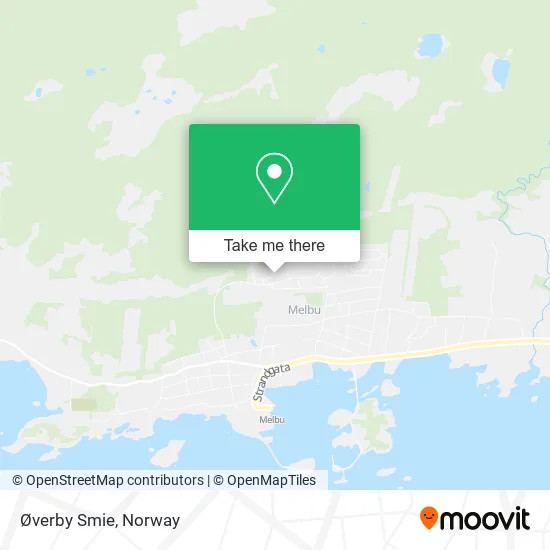 Øverby Smie map