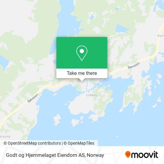 Godt og Hjemmelaget Eiendom AS map