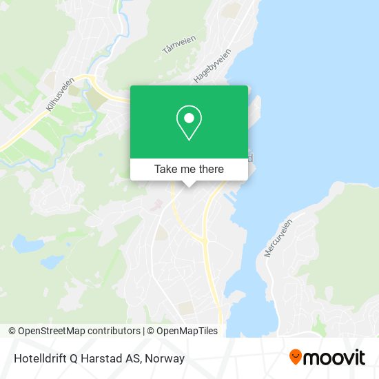 Hotelldrift Q Harstad AS map