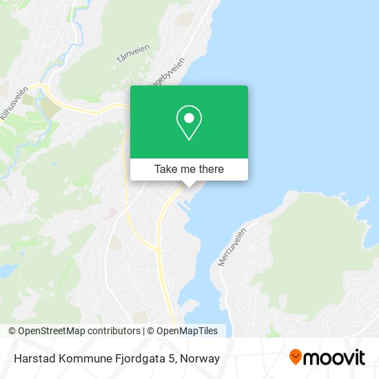 Harstad Kommune Fjordgata 5 map