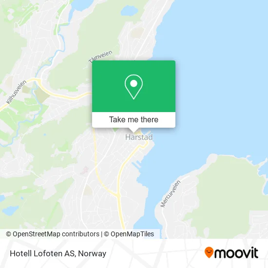Hotell Lofoten AS map