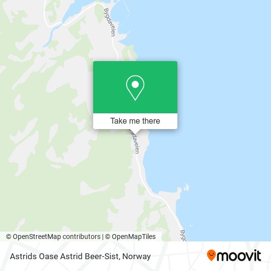 Astrids Oase Astrid Beer-Sist map