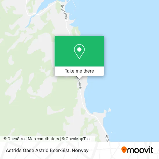 Astrids Oase Astrid Beer-Sist map