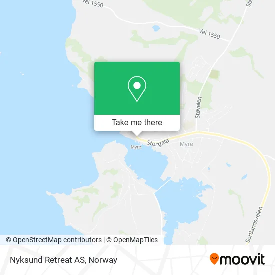 Nyksund Retreat AS map
