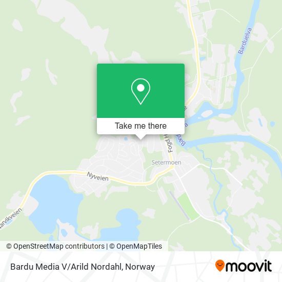 Bardu Media V/Arild Nordahl map