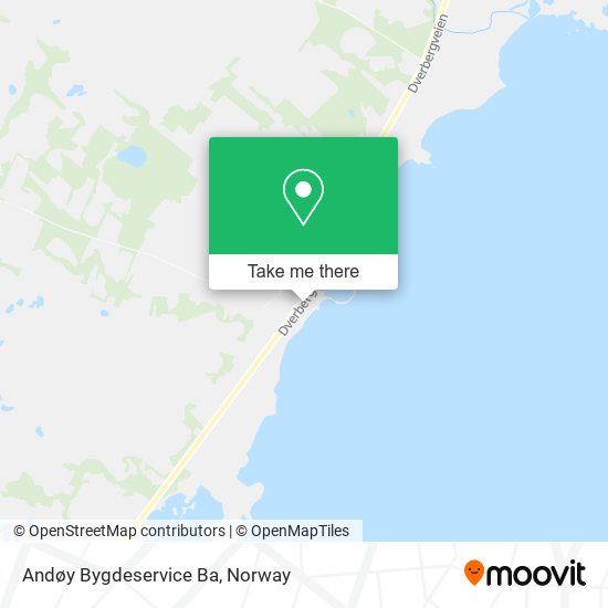 Andøy Bygdeservice Ba map
