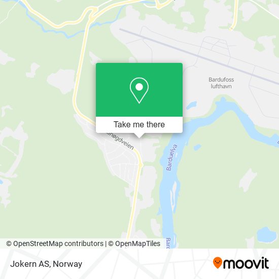 Jokern AS map