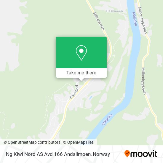 Ng Kiwi Nord AS Avd 166 Andslimoen map