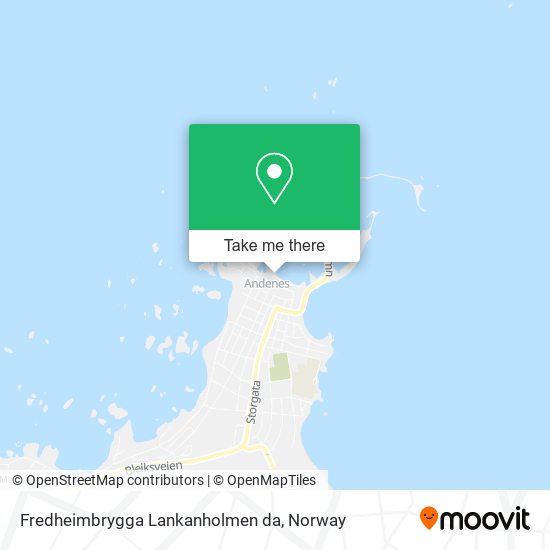 Fredheimbrygga Lankanholmen da map