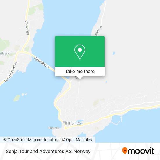 Senja Tour and Adventures AS map