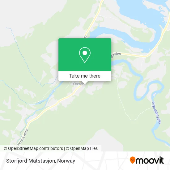 Storfjord Matstasjon map