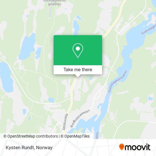 Kysten Rundt map
