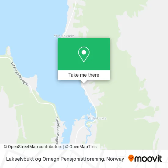 Lakselvbukt og Omegn Pensjonistforening map