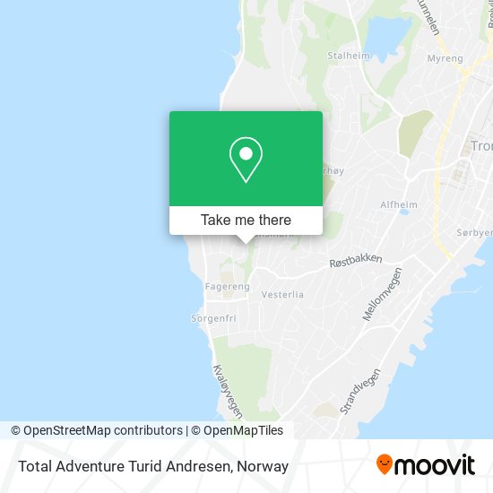 Total Adventure Turid Andresen map