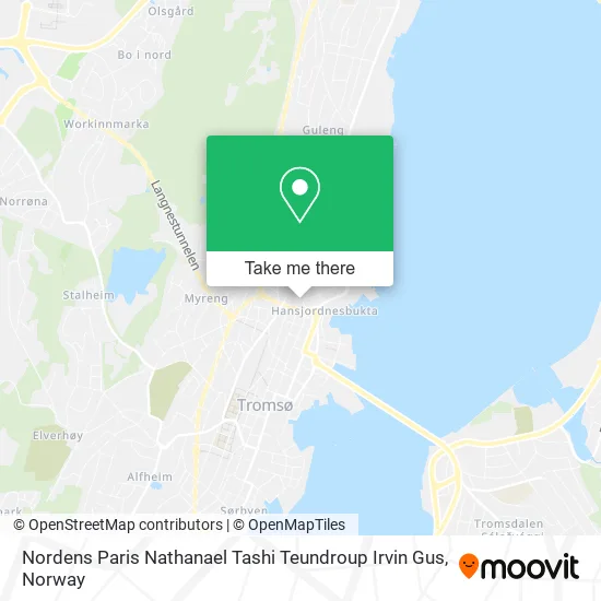 Nordens Paris Nathanael Tashi Teundroup Irvin Gus map