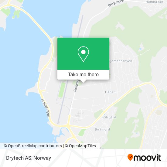 Drytech AS map